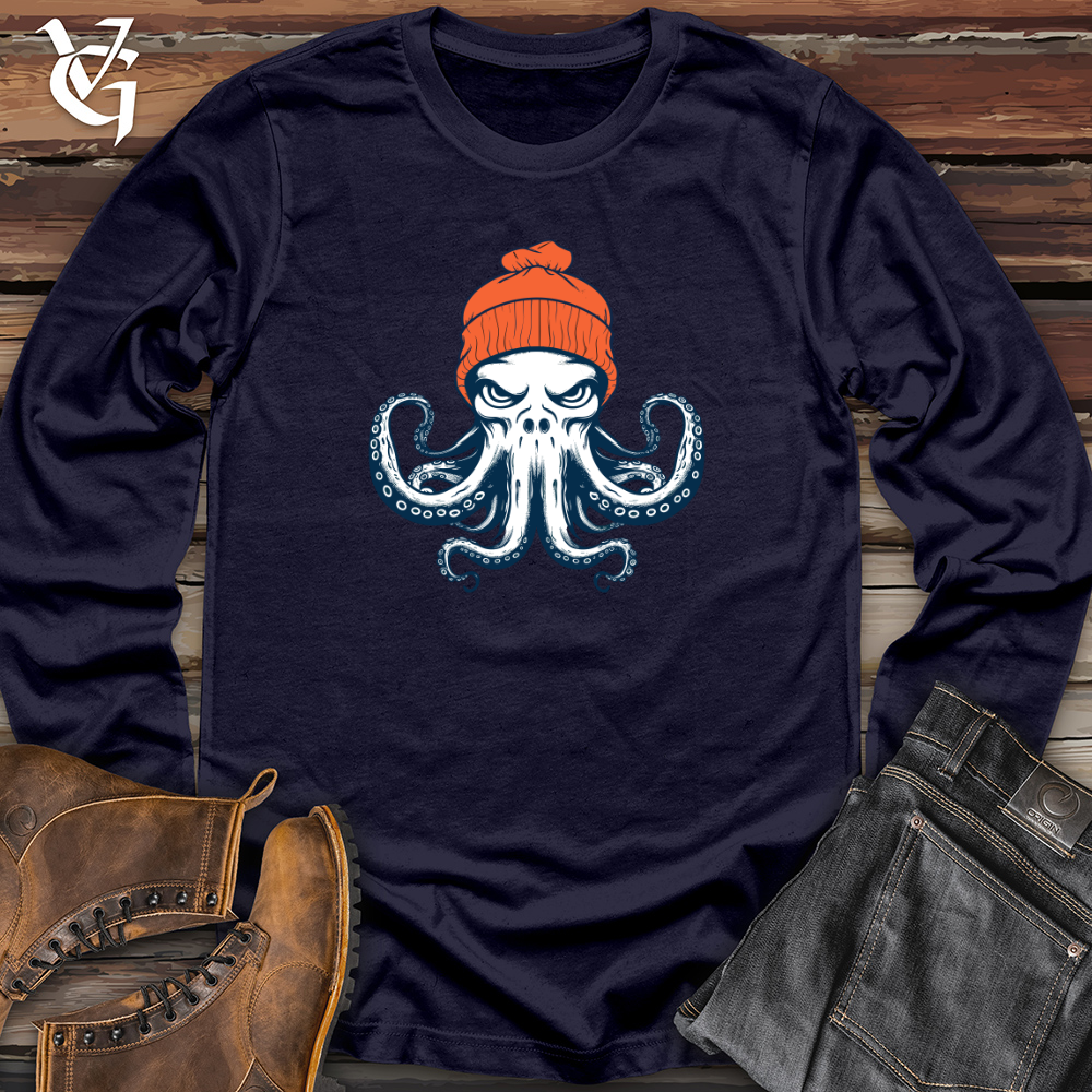 Vintage Beanie Tentacles Long Sleeve