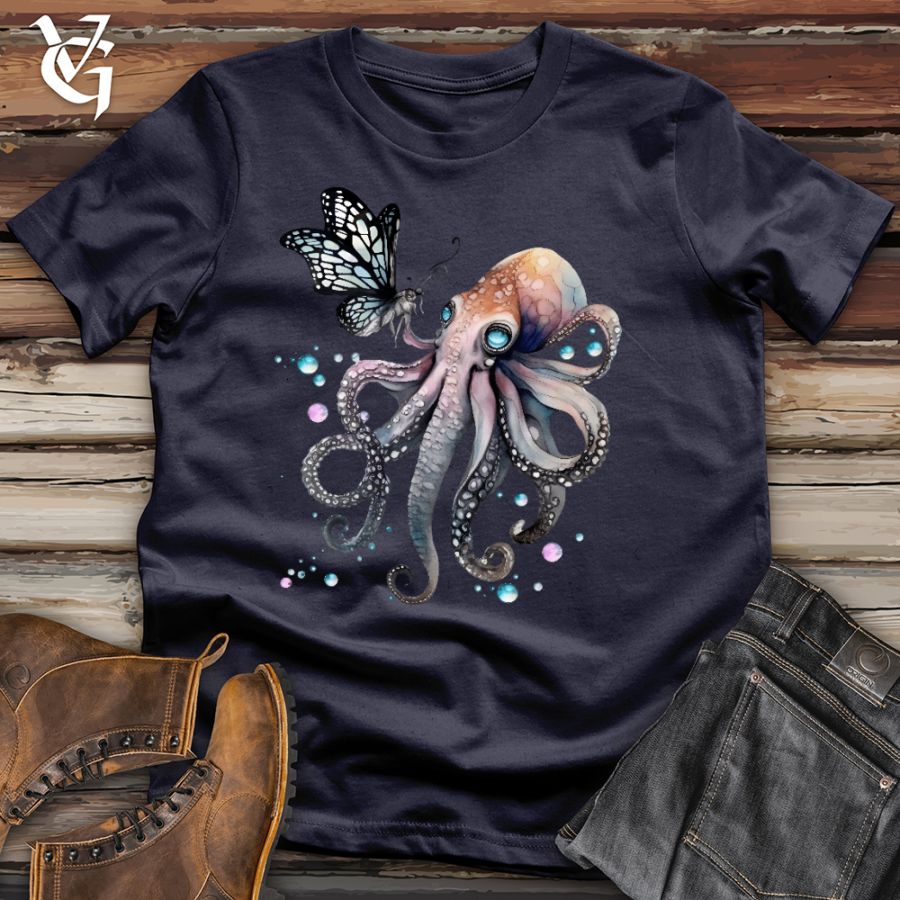 Octopus Butterfly Cotton Tee