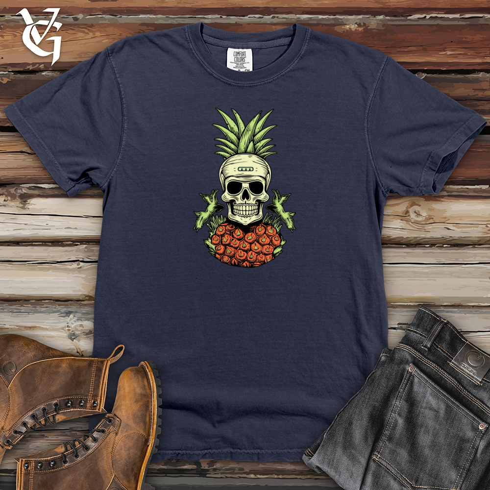 Celestial Pineapple Skeleton Heavy Cotton Comfort Colors Tee