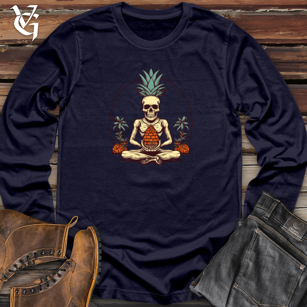 Retro Pineapple Serenity Long Sleeve