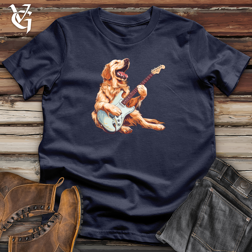 Golden Retriever Rockstar Softstyle Tee