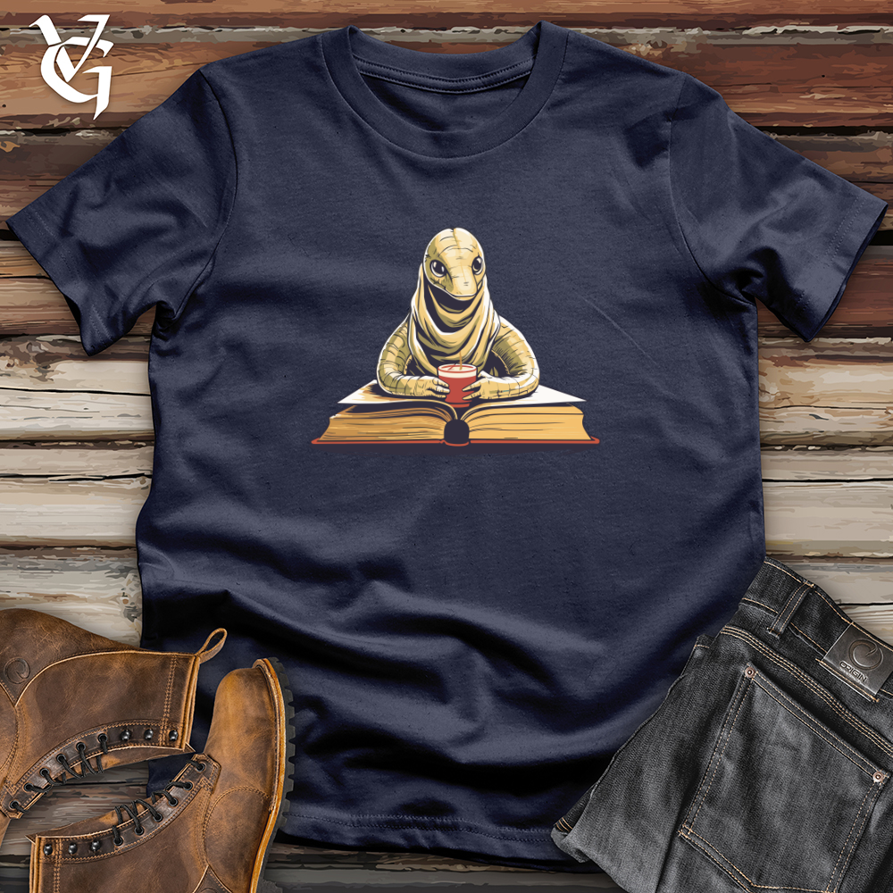 Serene Book Worm Softstyle Tee