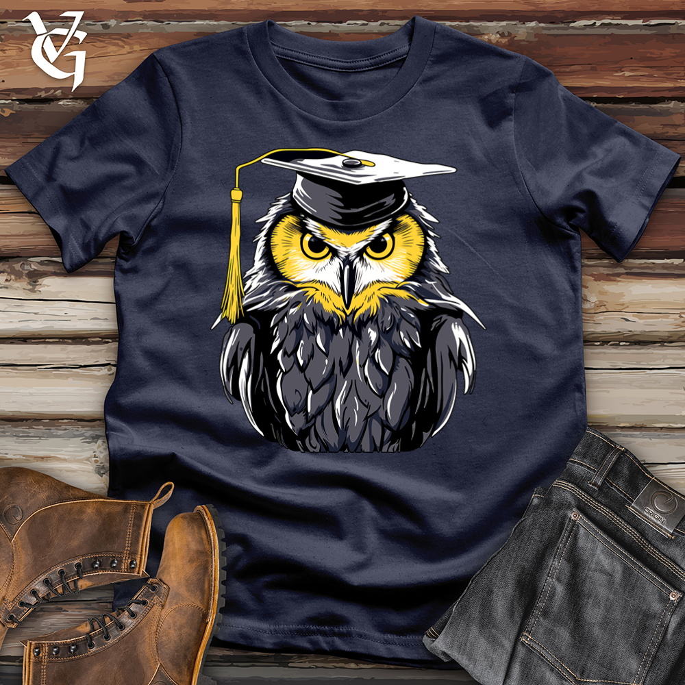 Valedictorian Owl Softstyle Tee