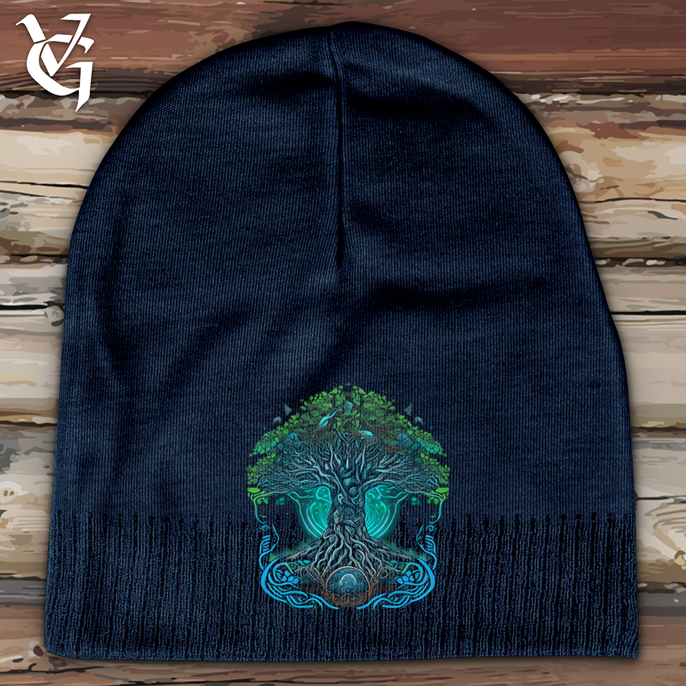 Yggdrasil Spirit Tree Cotton Beanie
