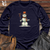 Vintage Snowman Charm 01 Long Sleeve