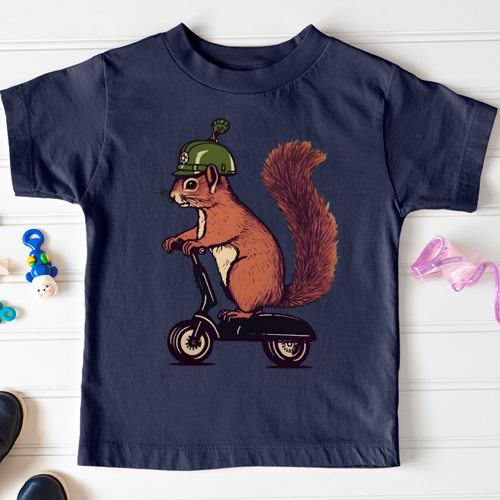 Squirrel Scoot Toddler Tee