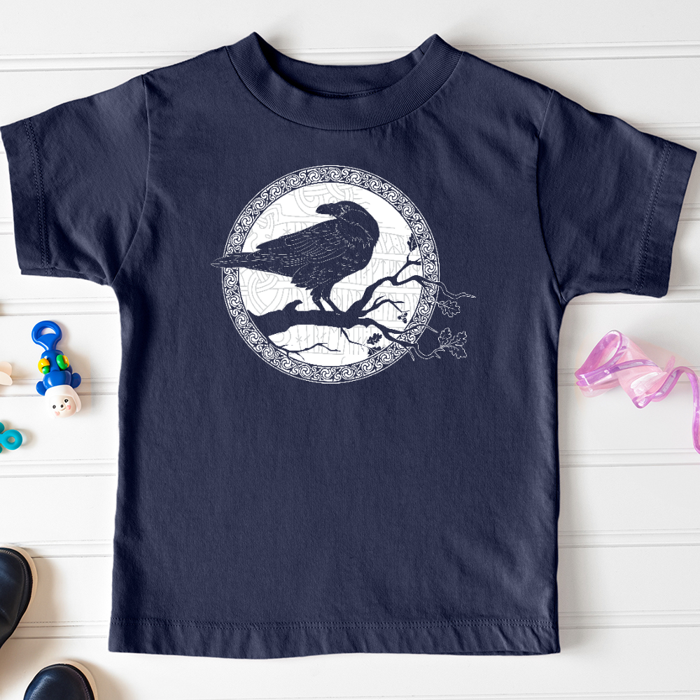 White Raven Winter Toddler Tee