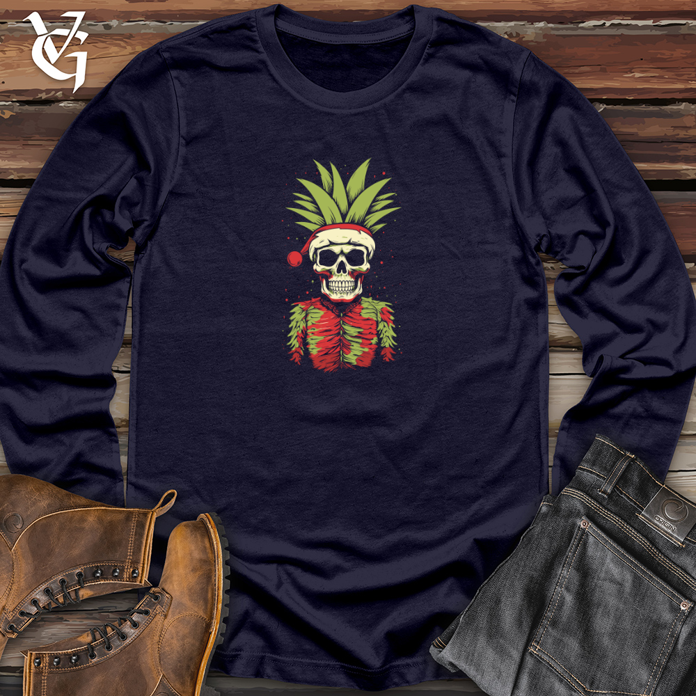 Retro Festive Pineapple 01 Long Sleeve