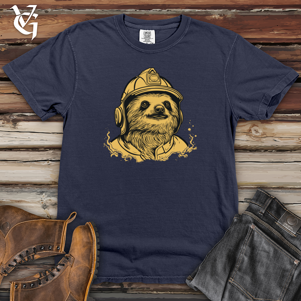 First Responder Sloth Rescue Heavy Cotton Comfort Colors Tee
