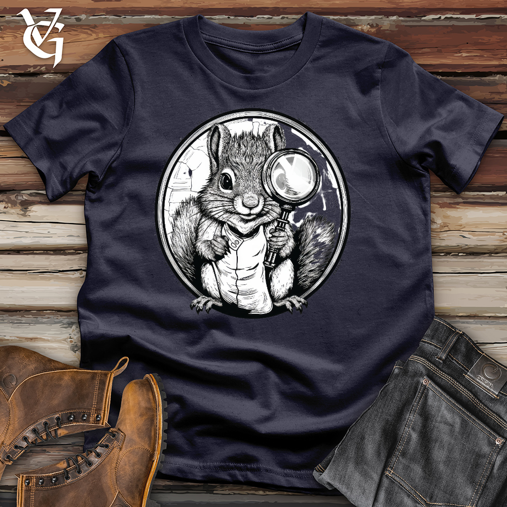 Inspector Squirrel Cotton Tee