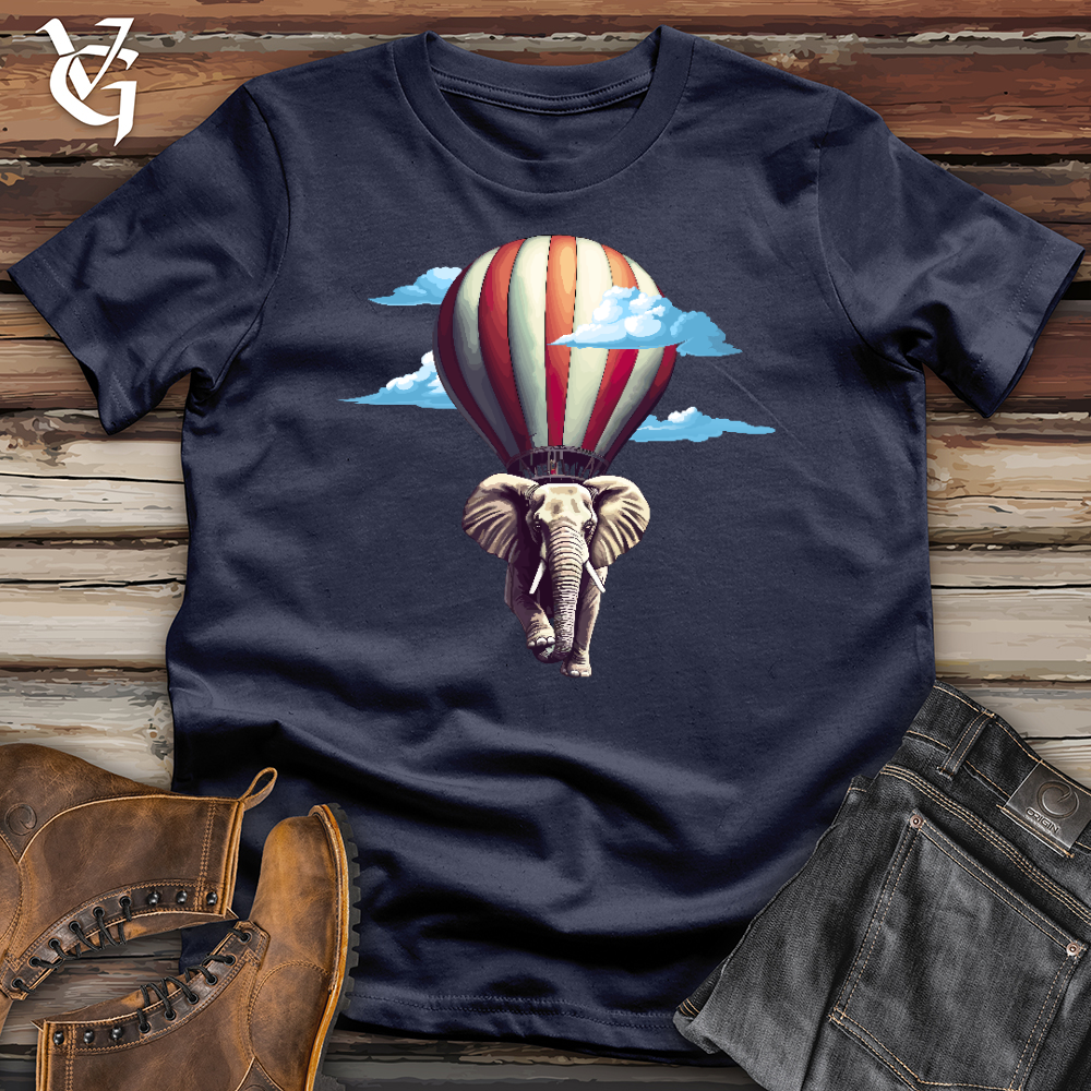Elephant Air Balloon Softstyle Tee
