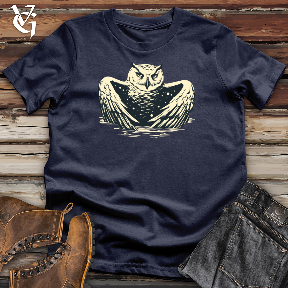 Retro Frosty Owl Softstyle Tee