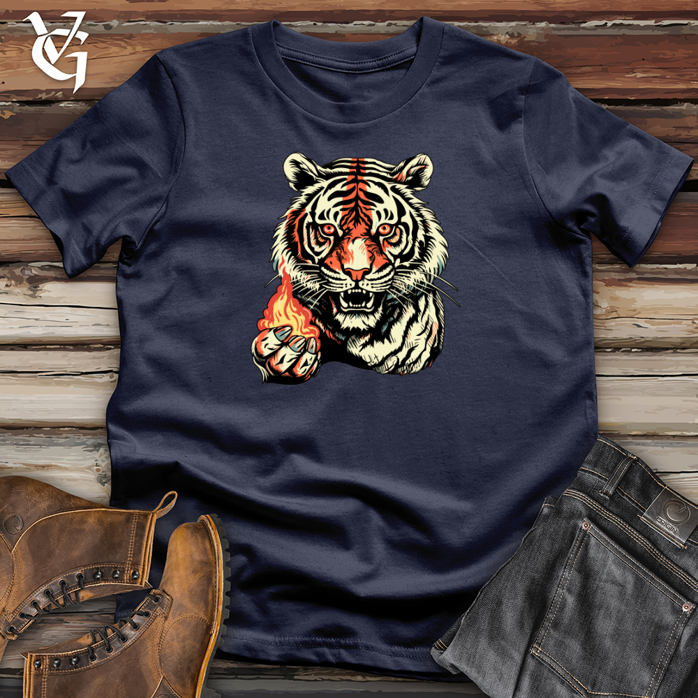 Retro Fire Tiger Softstyle Tee