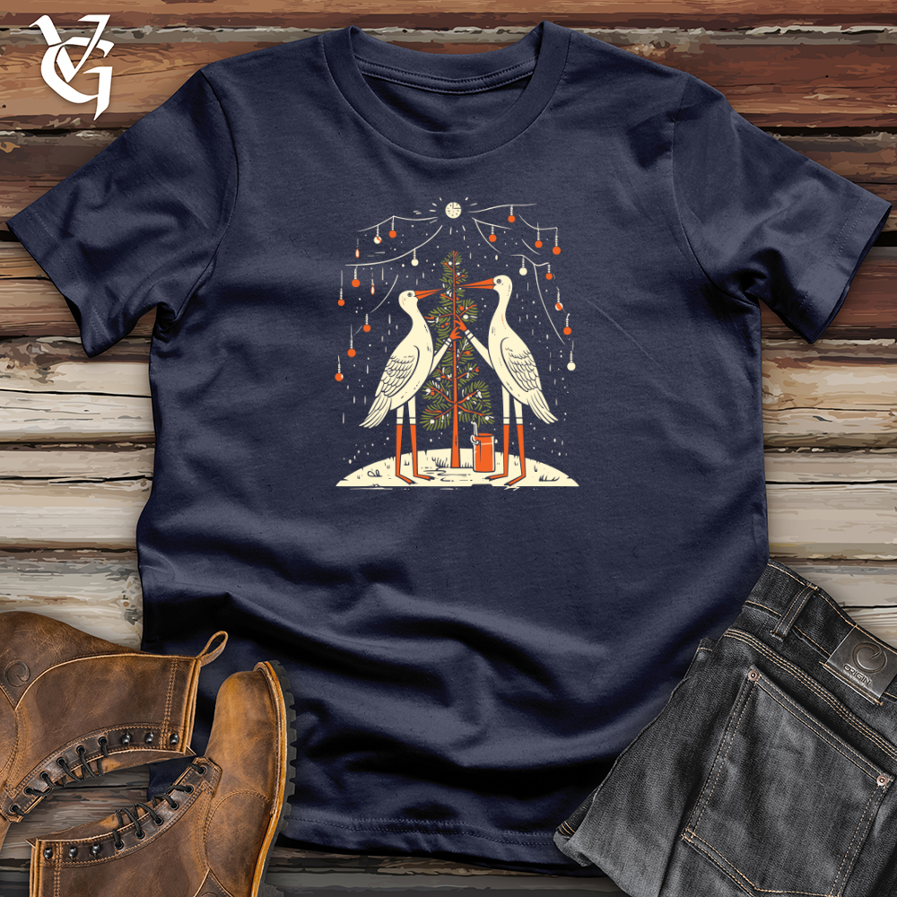 Storks Festive Gathering Softstyle Tee