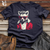 Raccoon Retro Cotton Tee