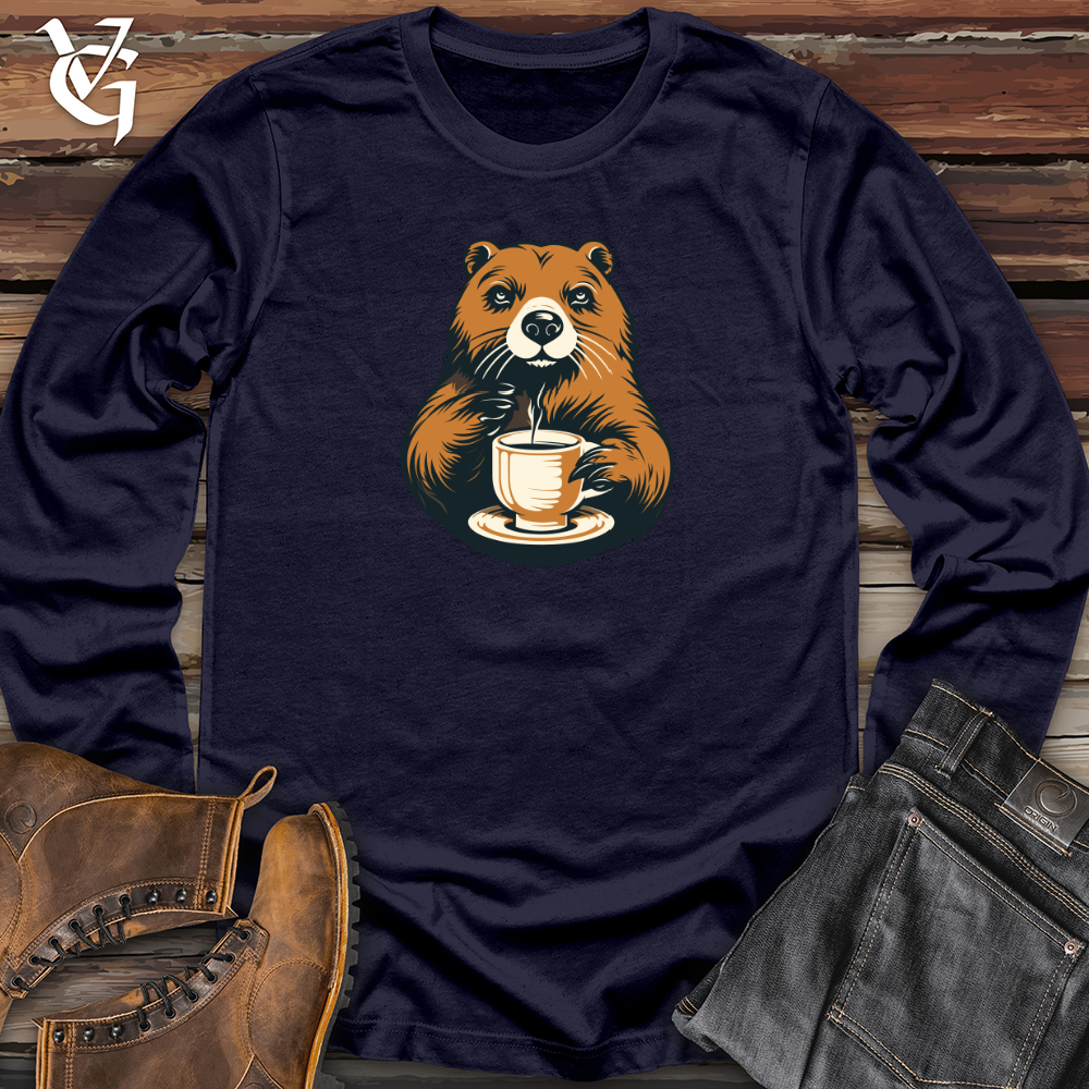 Caffeinated Beaver Brew Long Sleeve