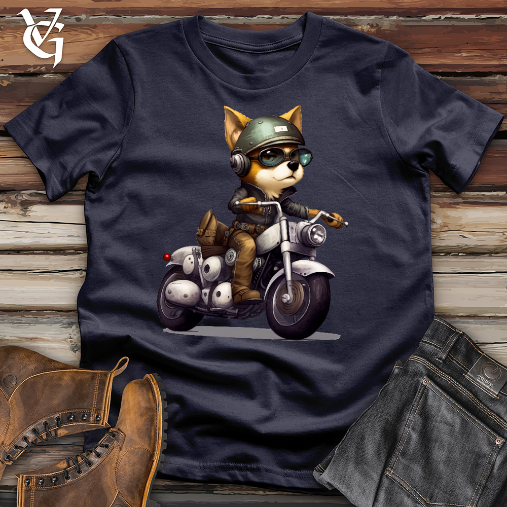Biker Dog Cotton Tee