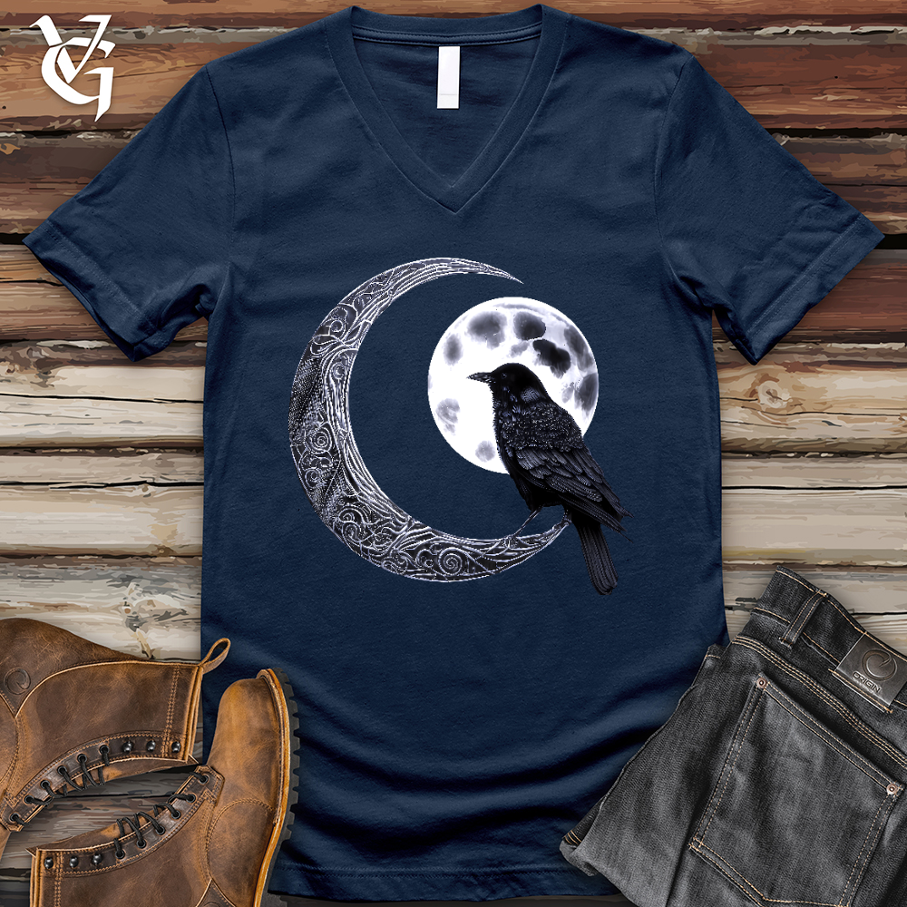 Raven & Moon Negotiations V- Neck Tee