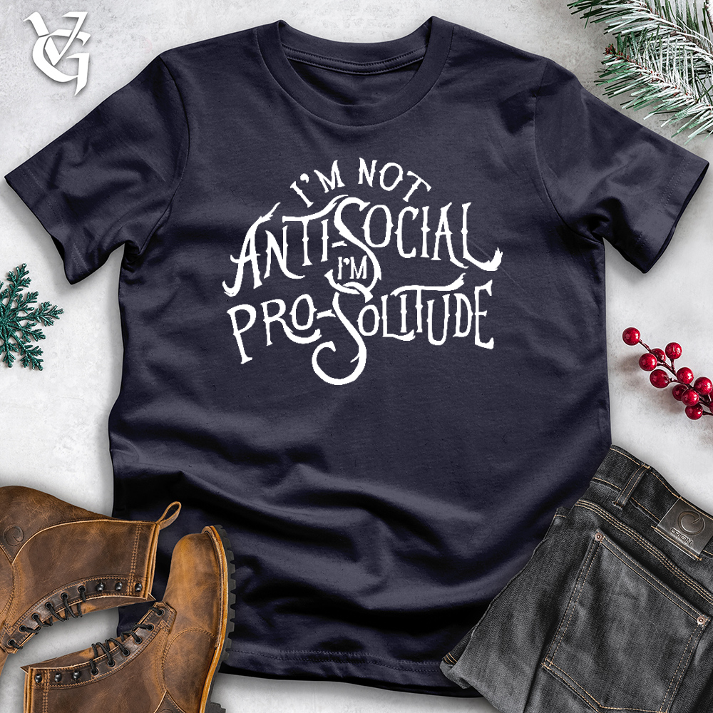 I'm Not AntiSocial Cotton Tee