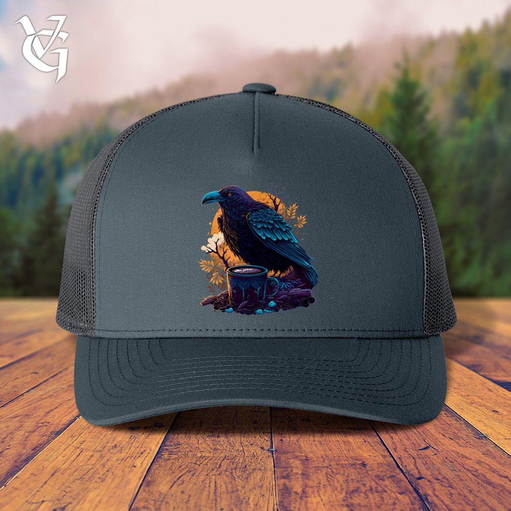 Black Raven Coffee Trucker Cap