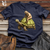Sloth Riding the Turtle Softstyle Tee