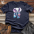 Retro Cosmic Ice Cream Elephant Softstyle Tee