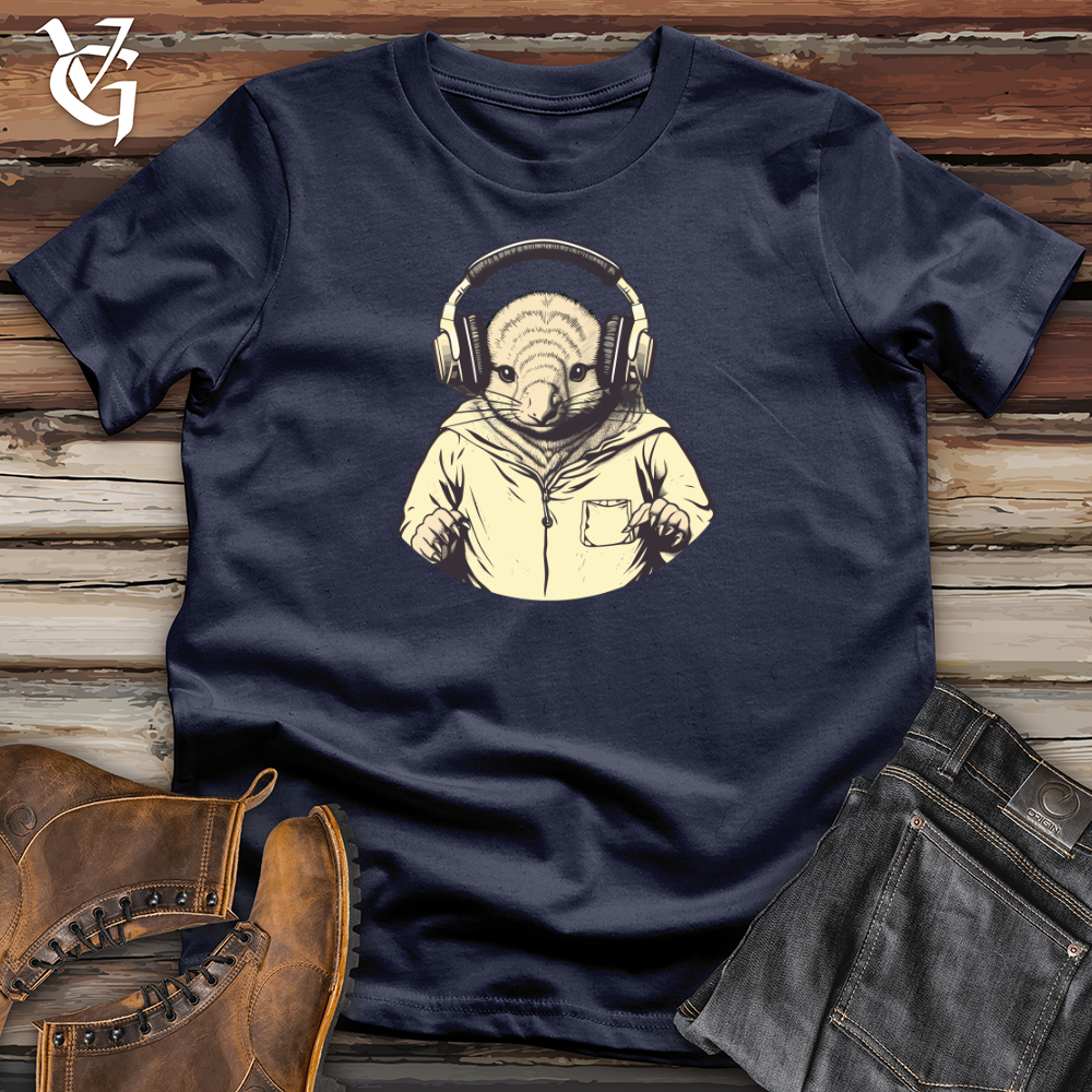 Armadillo Headphone Beat Vibes Softstyle Tee