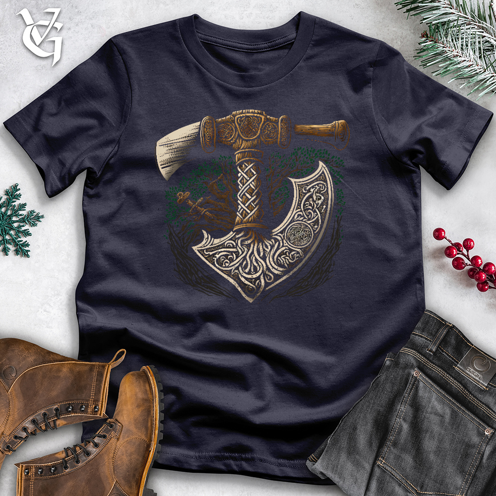 Celtic Axe 03 Cotton Tee