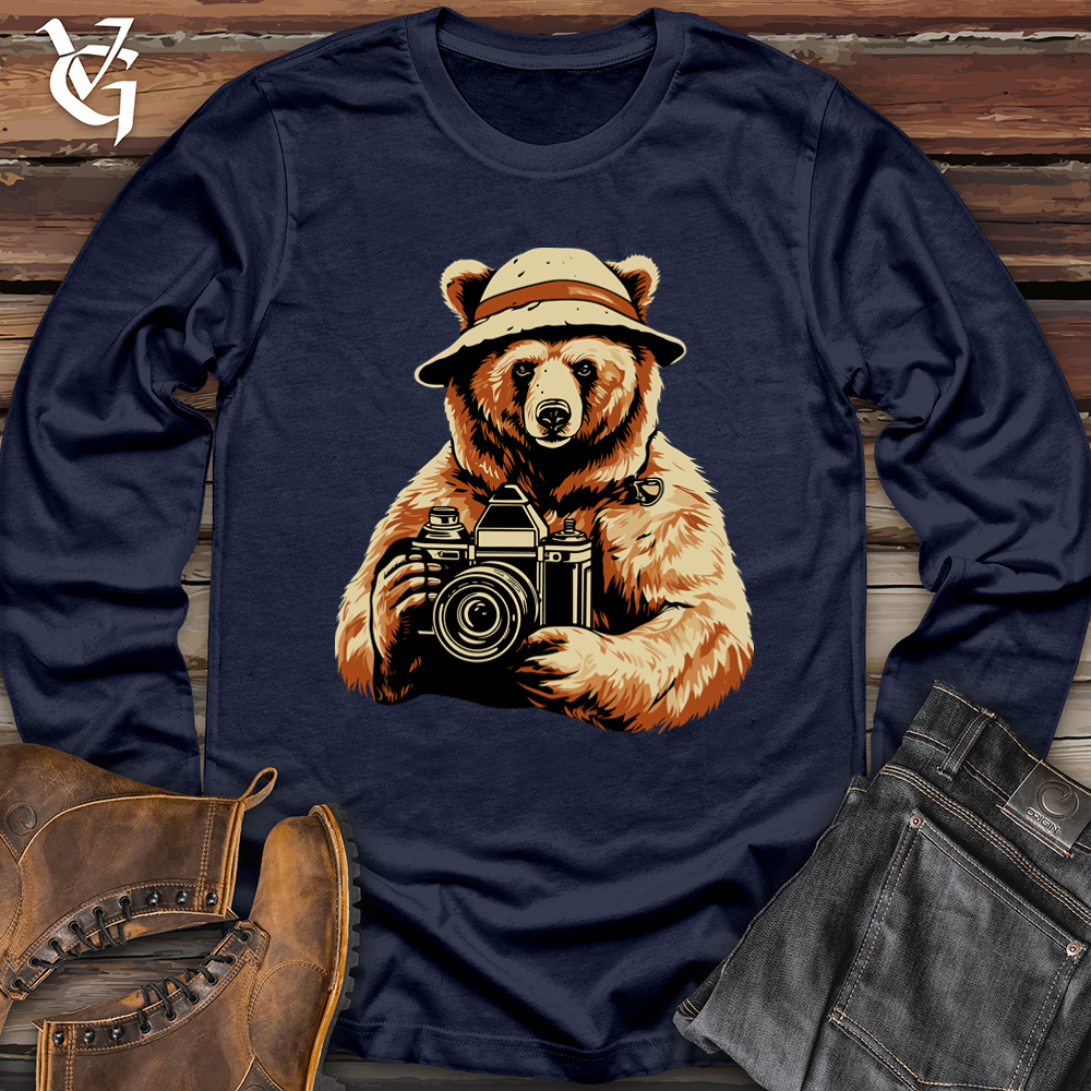 Bear Capturing Moments Clicks Softstyle Long Sleeve