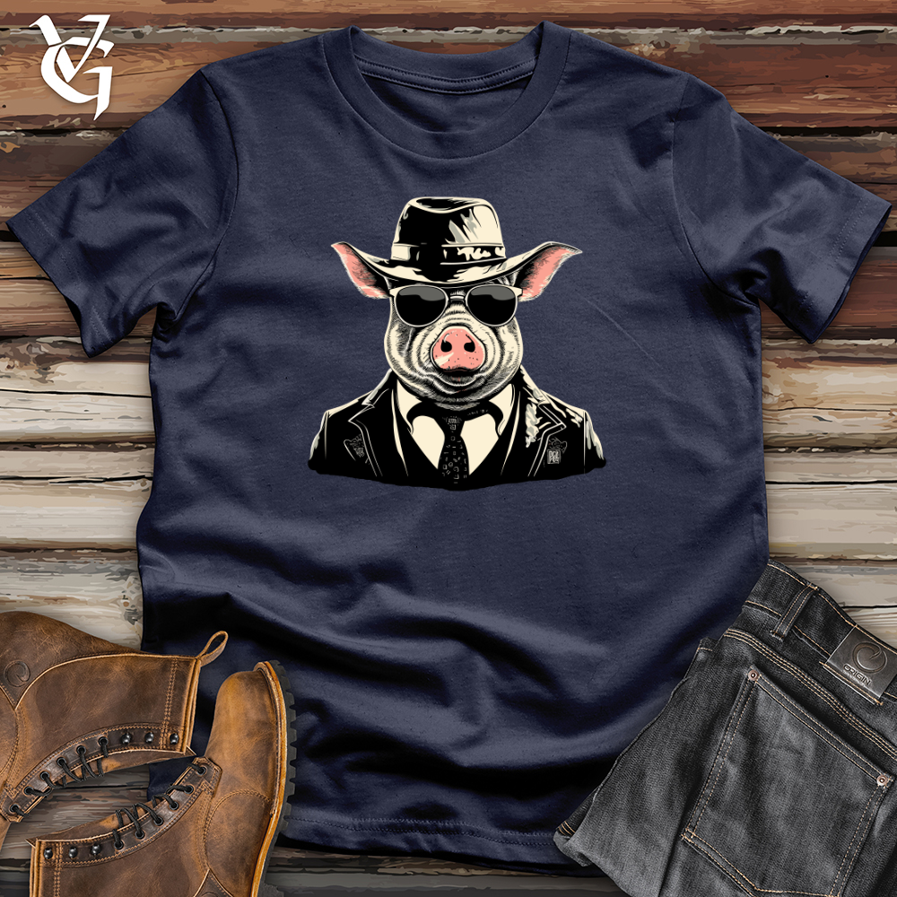 Retro Gangster Hog Softstyle Tee