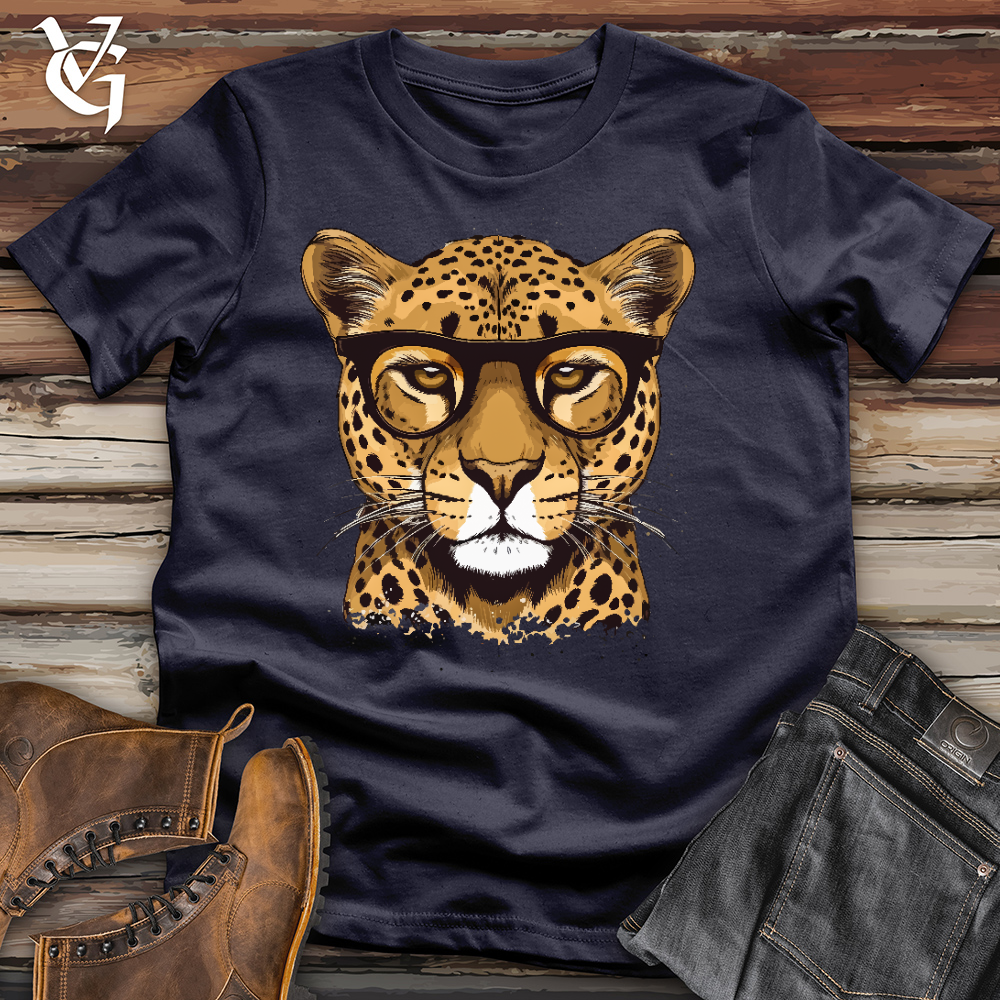 Cheetah Eyeglass Cotton Tee