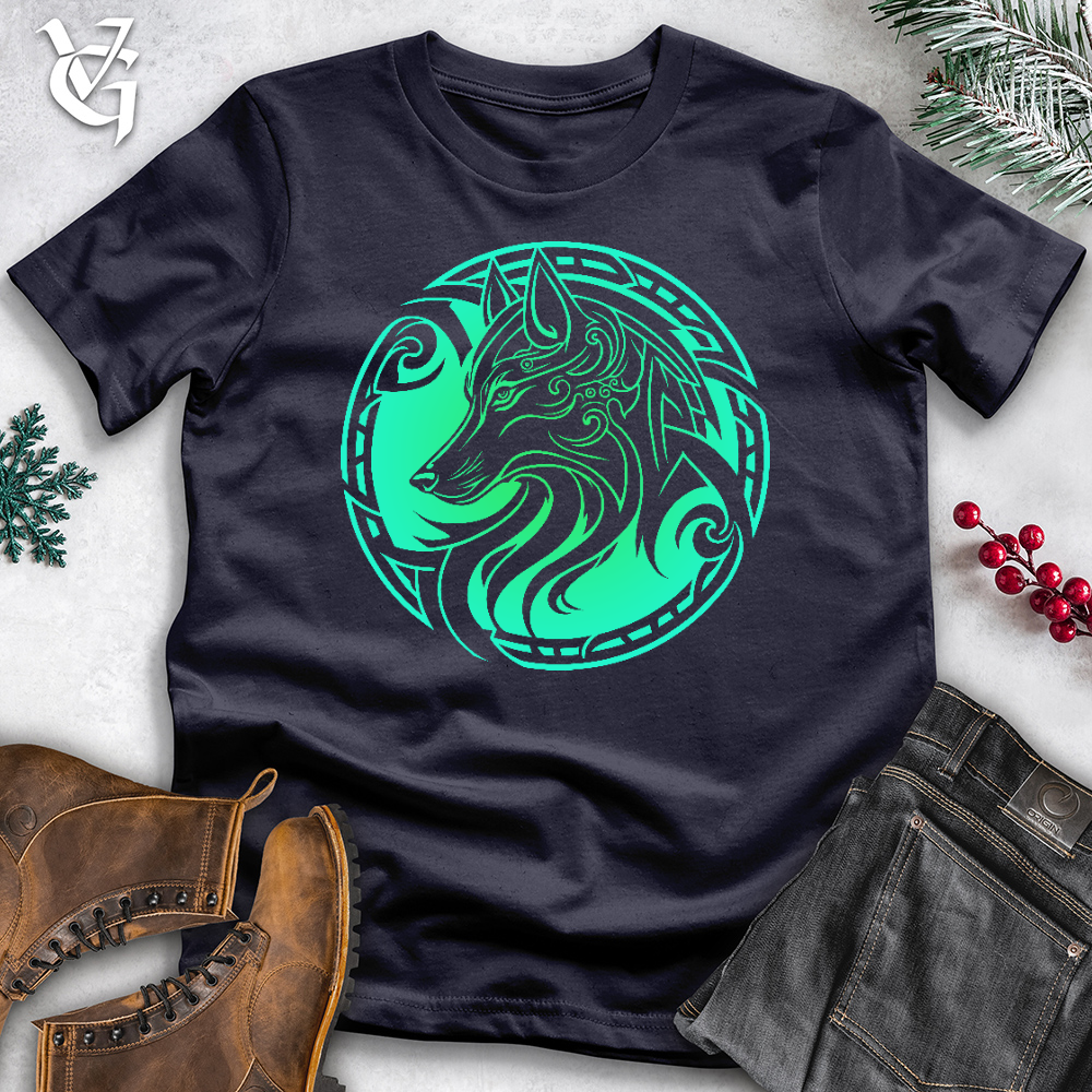Celtic Wolf Cotton Tee