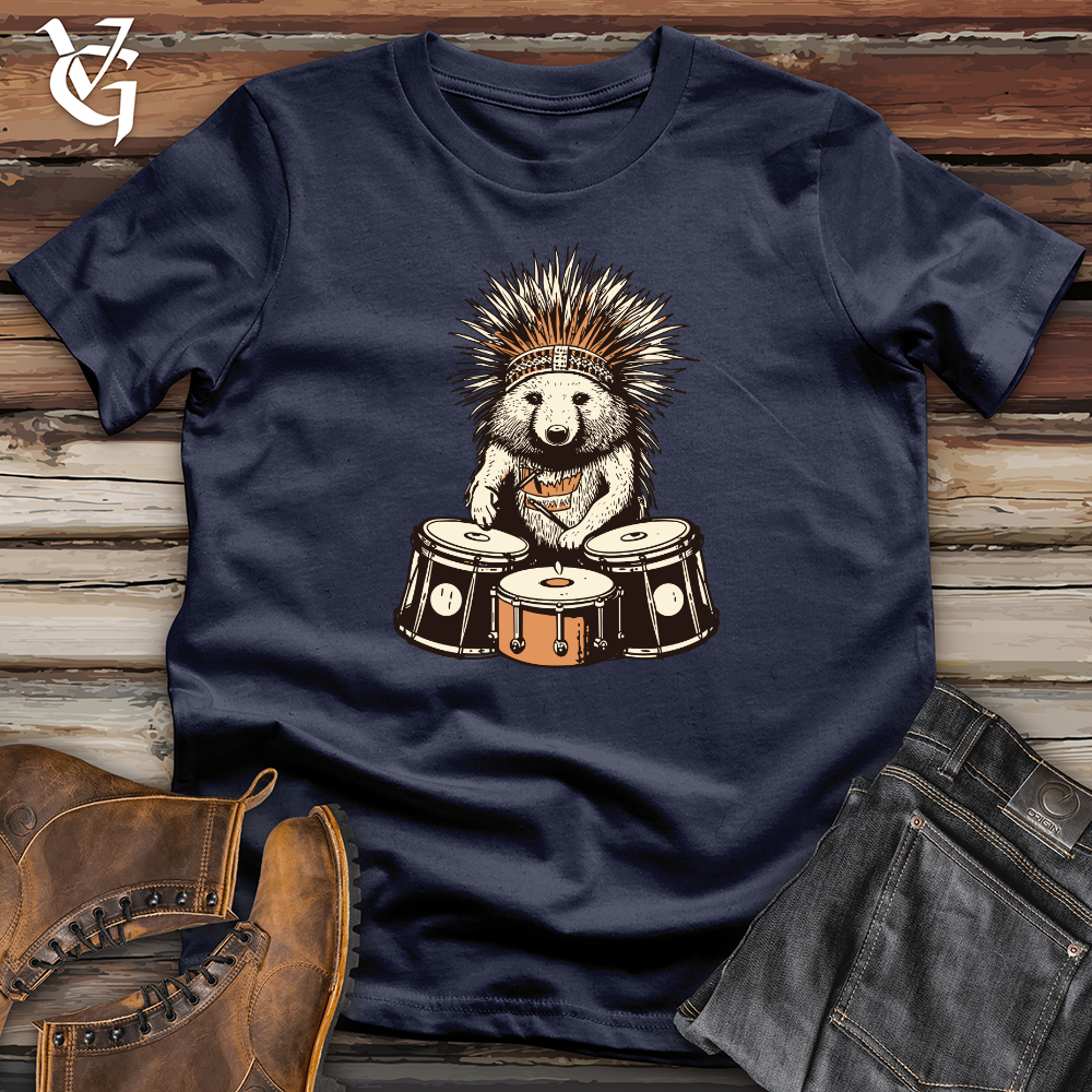 Porcupine Drum Beat Softstyle Tee