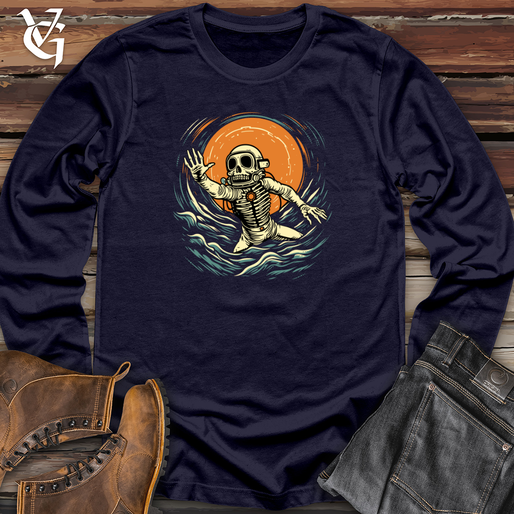 Astro Diving Skeleton Long Sleeve