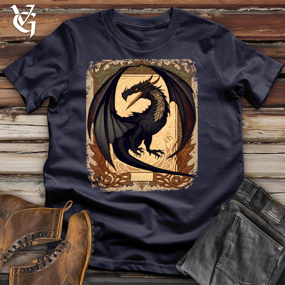 Dragon In a Frame Cotton Tee