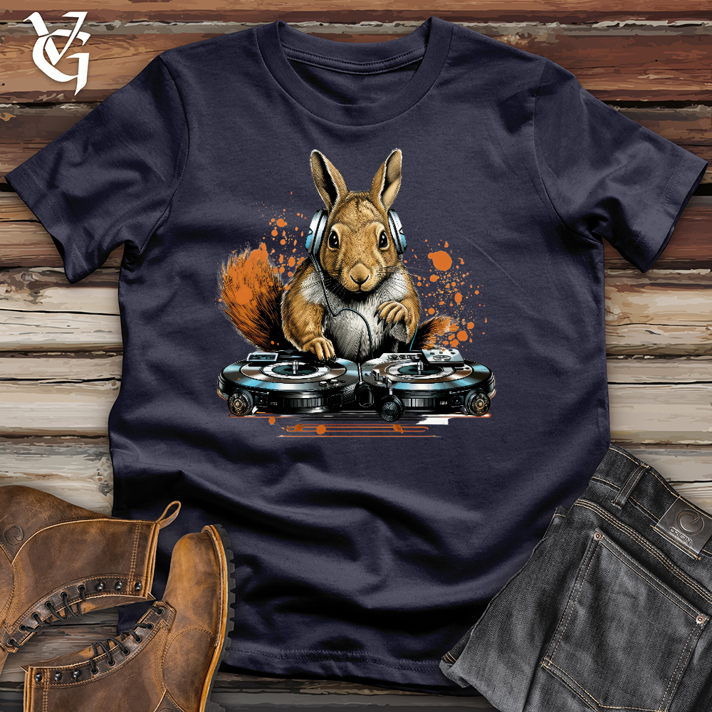 Dj Squirrel Cotton Tee