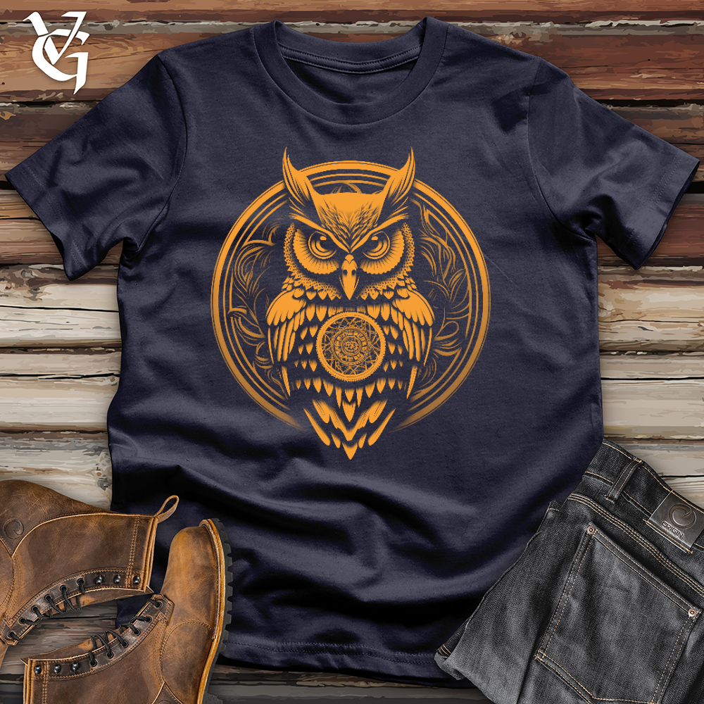 Ornate Owl Cotton Tee