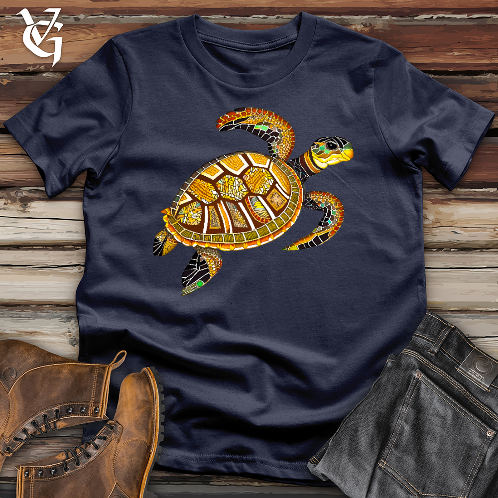 Sea Glass Turtle Softstyle Tee