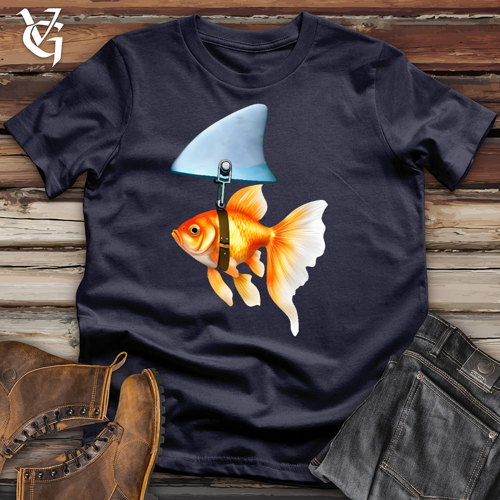 Goldfish Shark Fin Cotton Tee 2