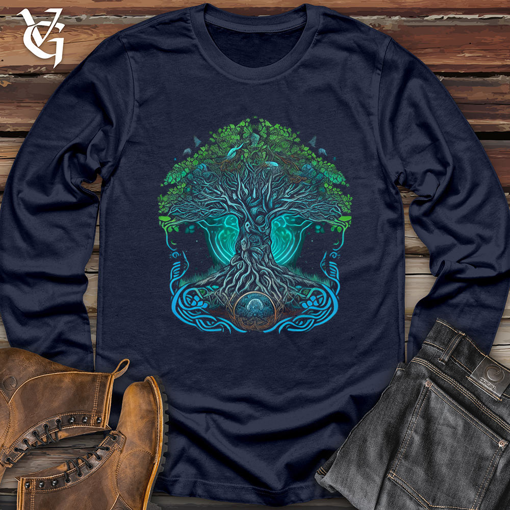 Yggdrasil Spirit Tree Softstyle Long Sleeve