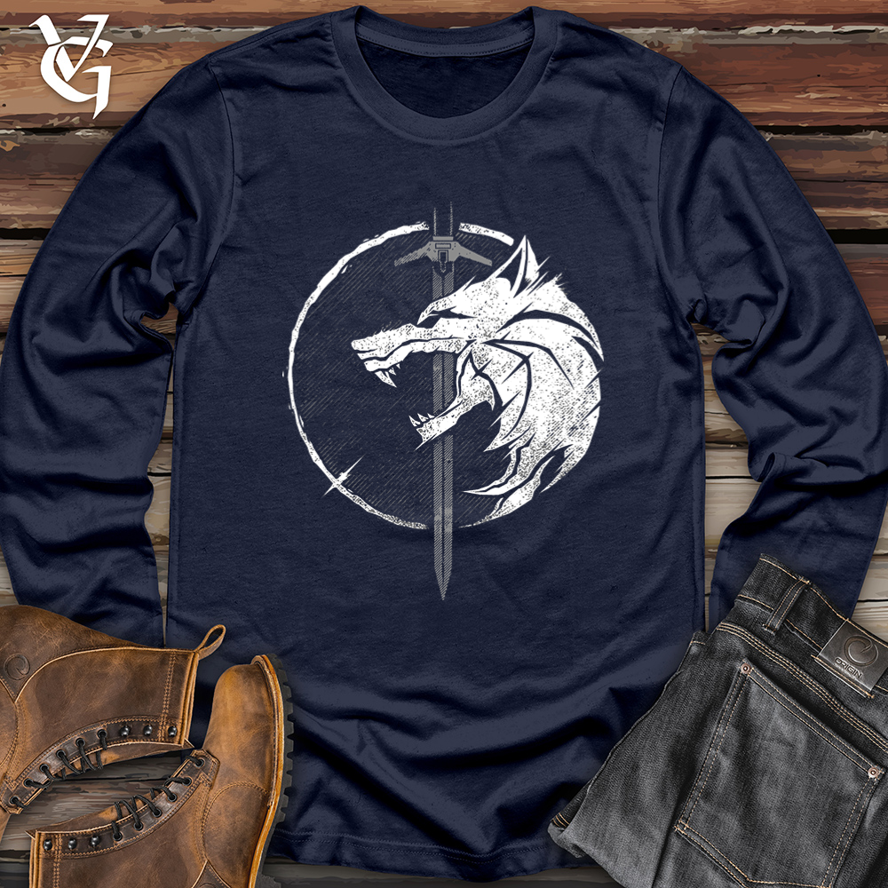 Sword and the Wolf Softstyle Long Sleeve