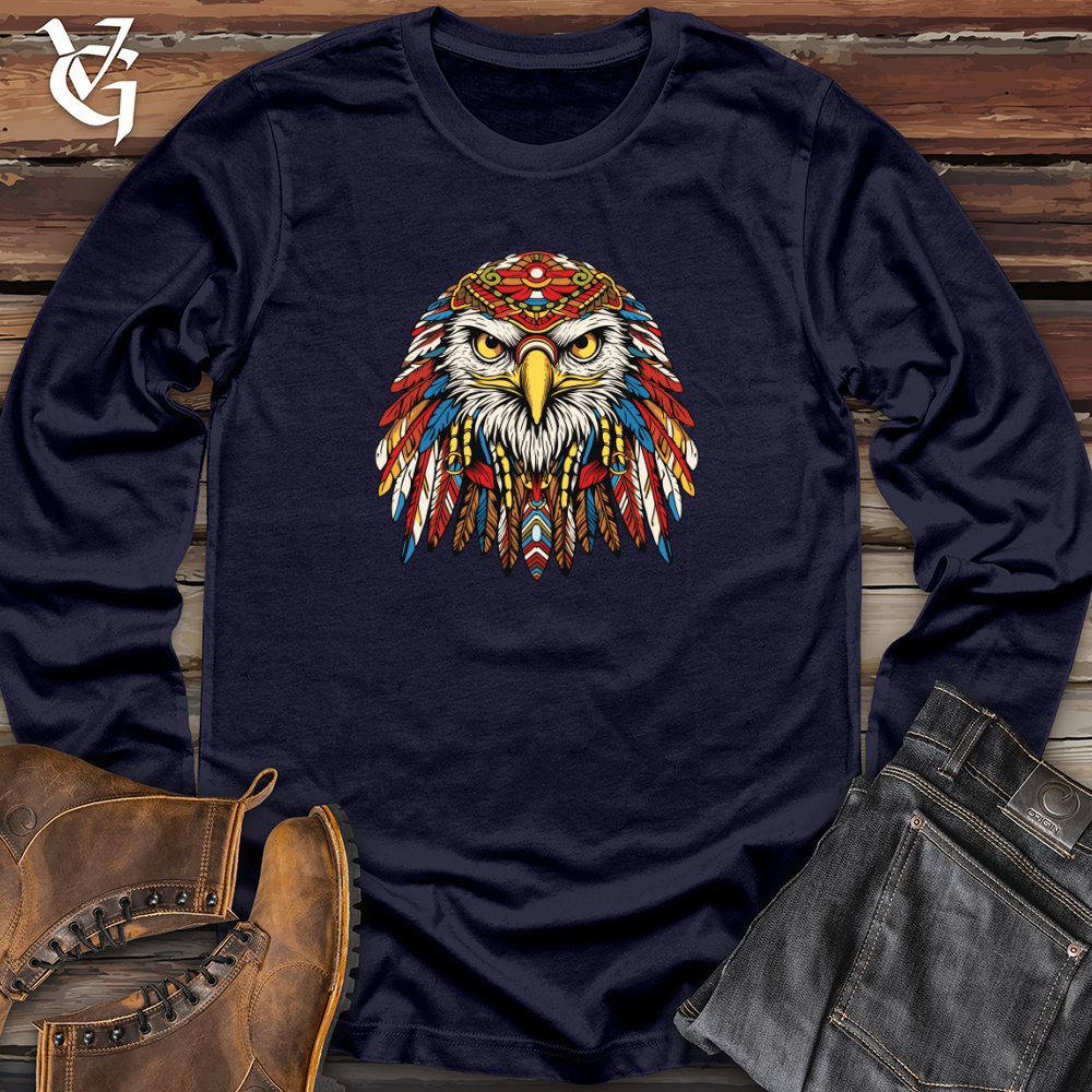 Retro Hippy Eagle Long Sleeve