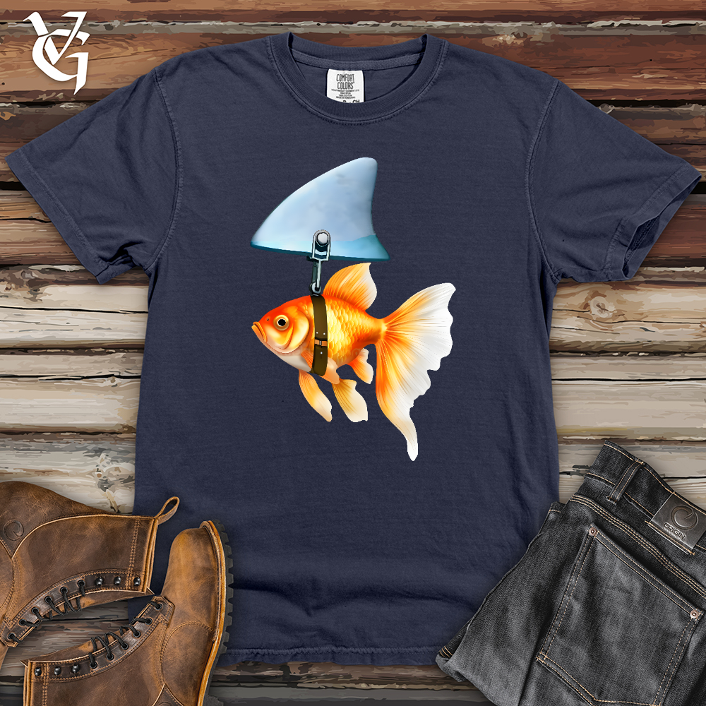 Goldfish Shark Fin Heavy Cotton Comfort Colors Tee