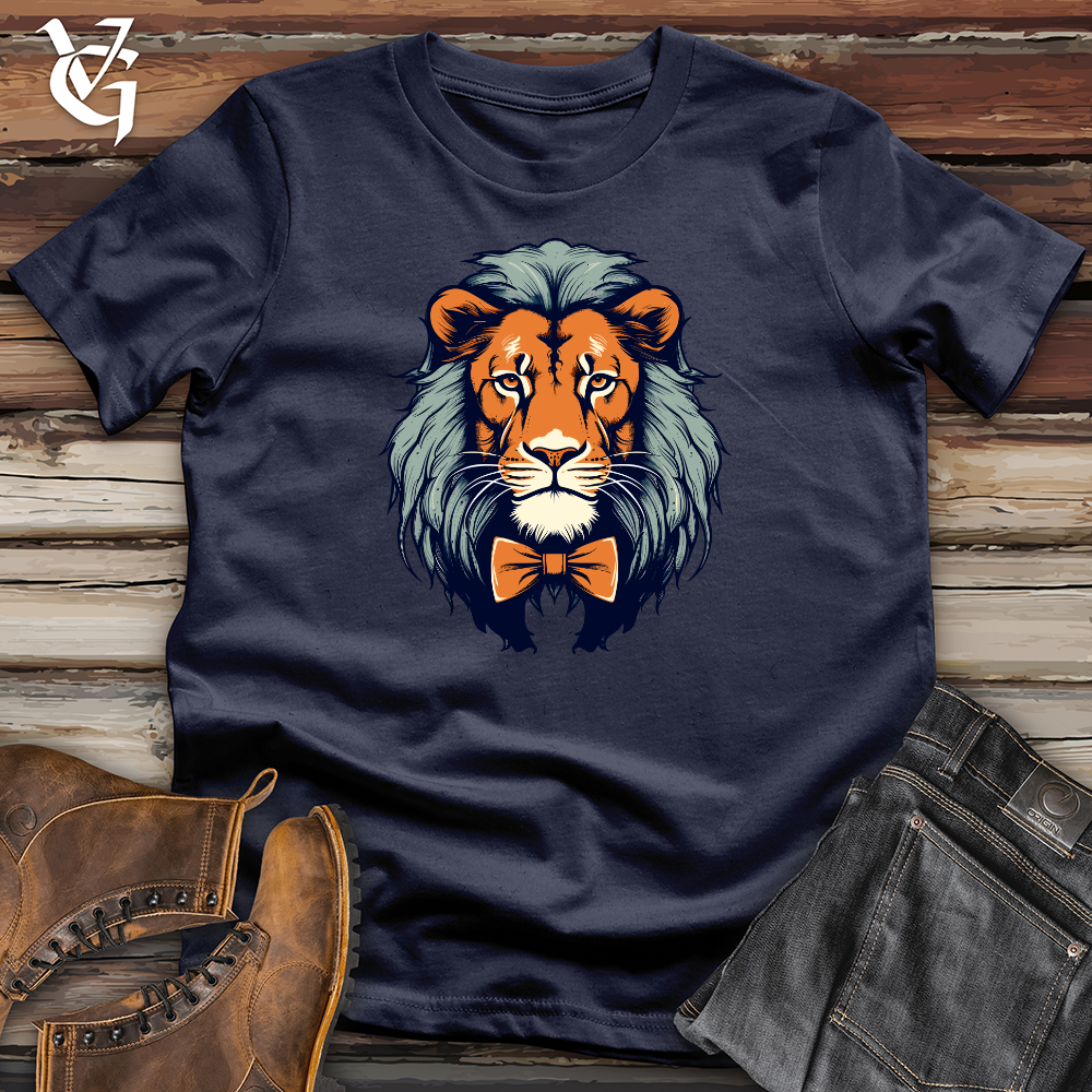Retro Bow Tie Lion Softstyle Tee
