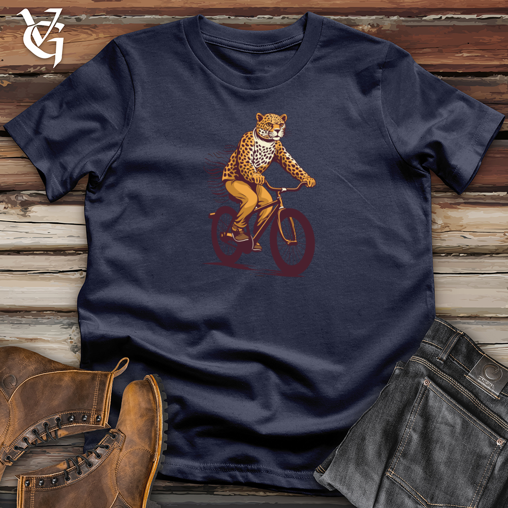 Cheetah Bicycle Chase Softstyle Tee