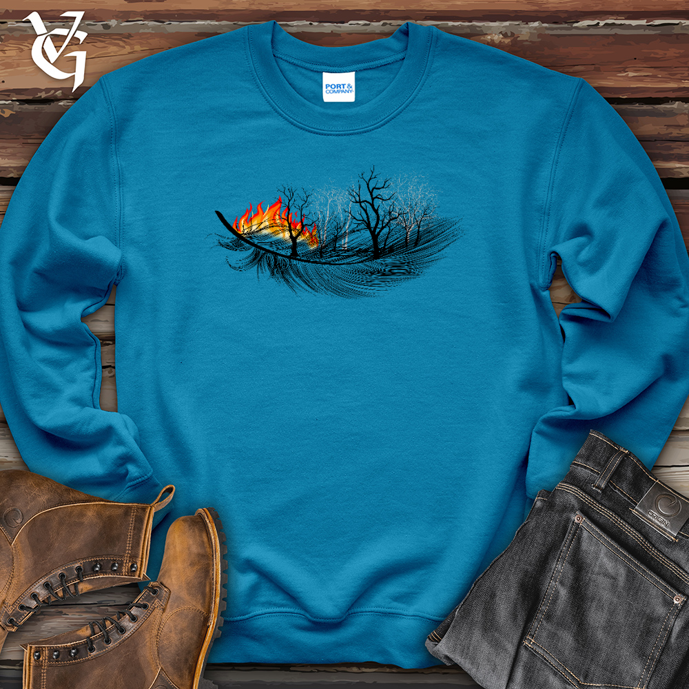 Feathered the Flames Crewneck