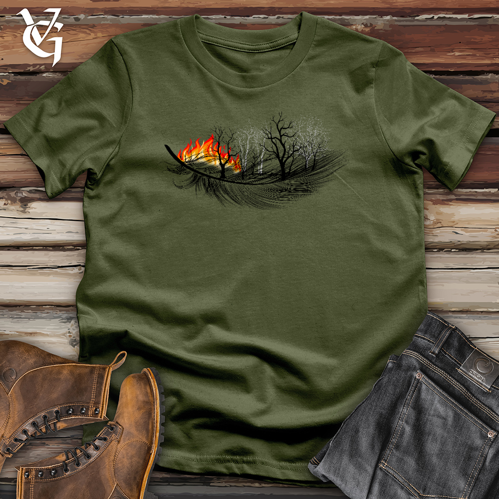 Feathered the Flames  Cotton Tee