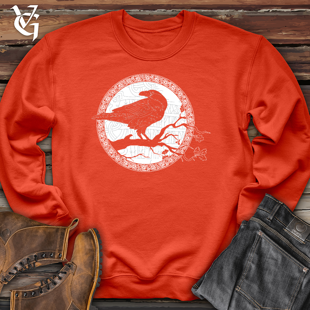 White Raven Winter Crewneck