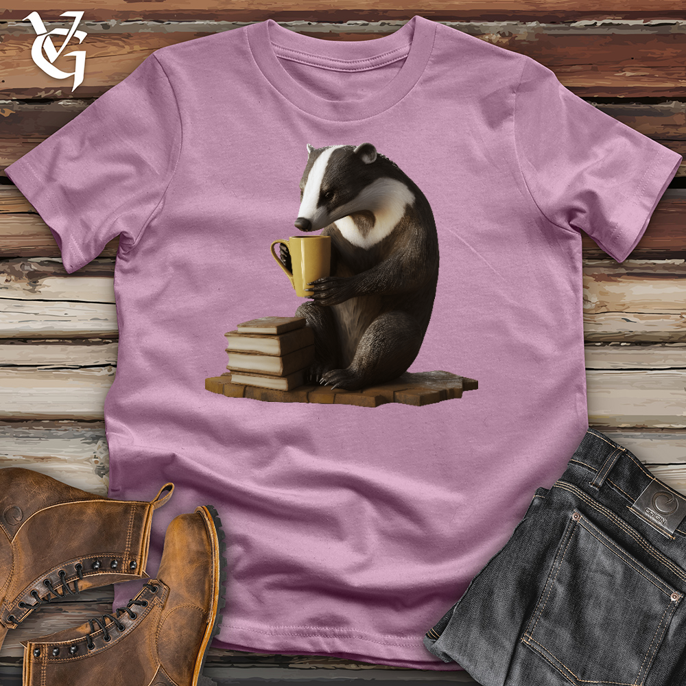 Honey Badger Book Club Cotton Tee