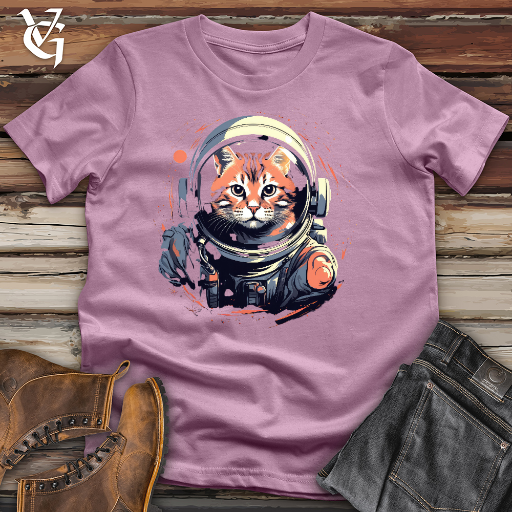 Cat Astronaut Cotton Tee